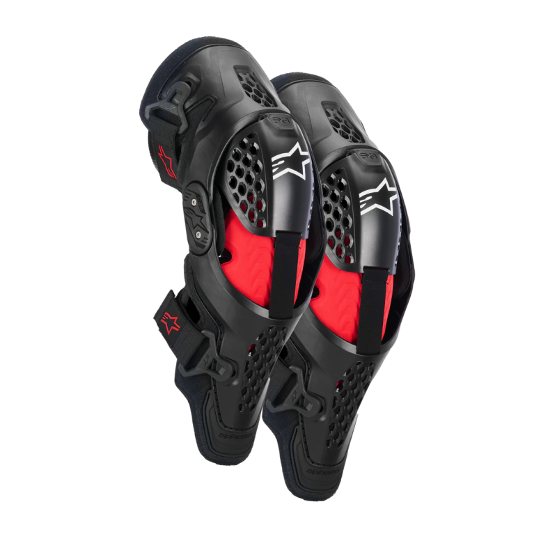 SX-1 PLASMA KNEE PROTECTOR BLK-RED