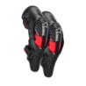 SX-1 PLASMA KNEE PROTECTOR BLK-RED