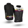 S3 GILET HYBRID RACING BLACK - PINK