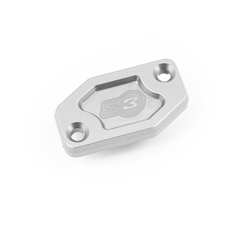 MC COVER S3 FOR BRAKTEC BRAKE SILVER