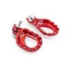 FOOTREST S3 HR CURVE RED