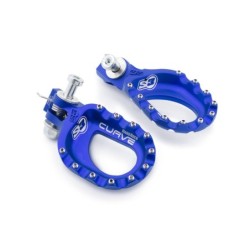 FOOTREST S3 HR CURVE BLUE