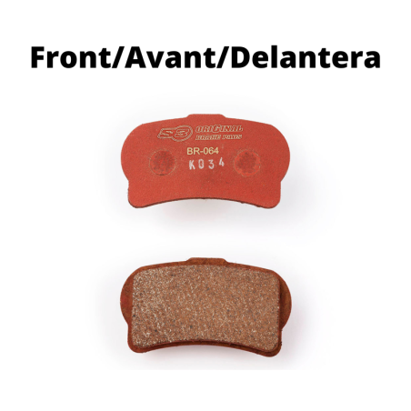 S3 "ORIGINAL" BRAKE PADS HIGH QUALITY