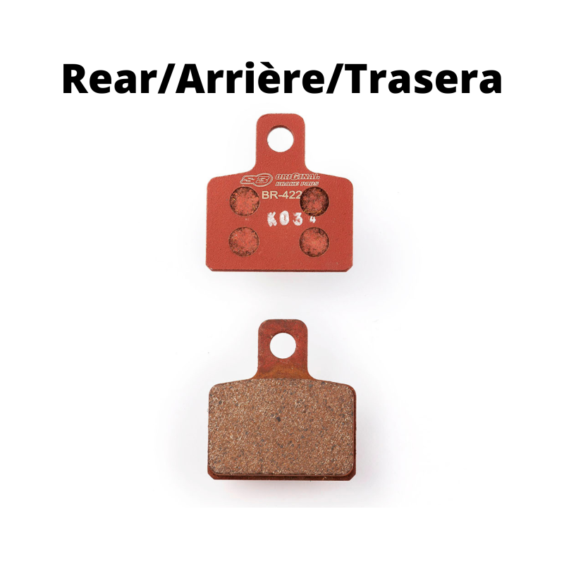 S3 "ORIGINAL" BRAKE PADS HIGH QUALITY