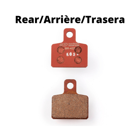S3 "ORIGINAL" BRAKE PADS HIGH QUALITY