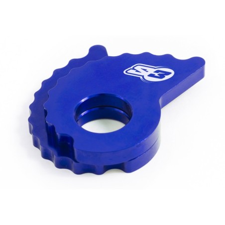 CHAIN ADJUSTER RACING D17MM BLUE