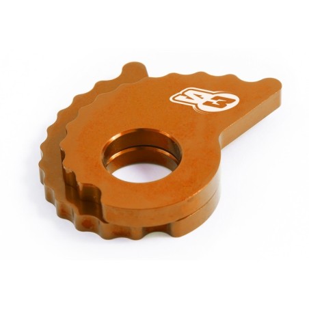 CHAIN ADJUSTER RACING D17MM ORANGE
