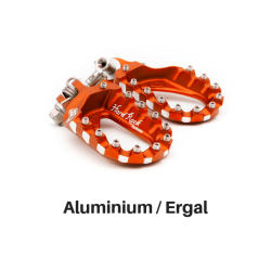 FOOTREST S3 HARDROCK ALU ENDURO ORANGE