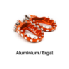 FOOTREST S3 HARDROCK ALU ENDURO ORANGE