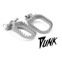 PUNK S3 FOOTREST SILVER