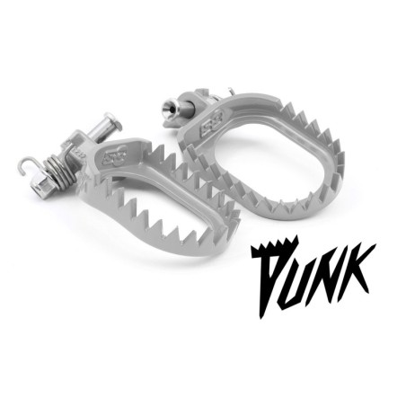 PUNK S3 FOOTREST SILVER