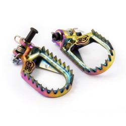 TITANIUM S3 FOOTPEGS RAINBOW SH