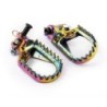 TITANIUM S3 FOOTPEGS RAINBOW SH
