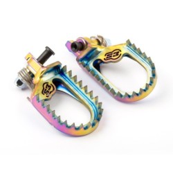 TITANIUM S3 FOOTPEGS RAINBOW YAMAHA