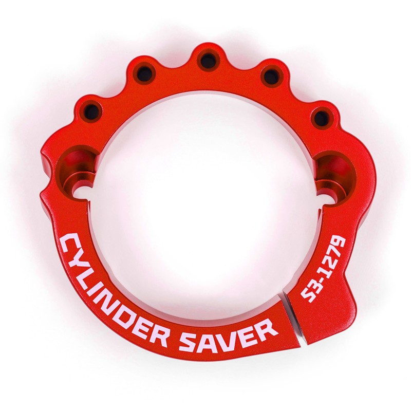 CYLINDER FLANGE SAVER RED