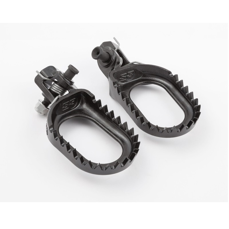 FOOTREST KIT S3 PUNK KTM/HKY/GG BLK
