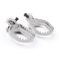 FOOTREST KIT S3 PUNK KTM/HKY/GG SILVER