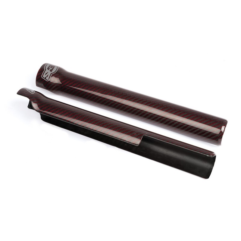 FORK PROTECTOR CARBON FIBER RED