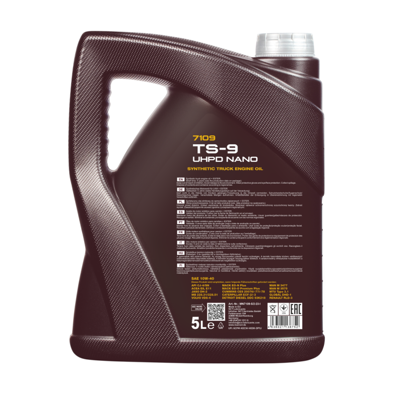 MANNOL 7109 TS-9 UHPD Nano 10W-40 208L