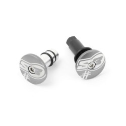 S3 ENDS " FIVE" GAS SIDE TURN, SILVER