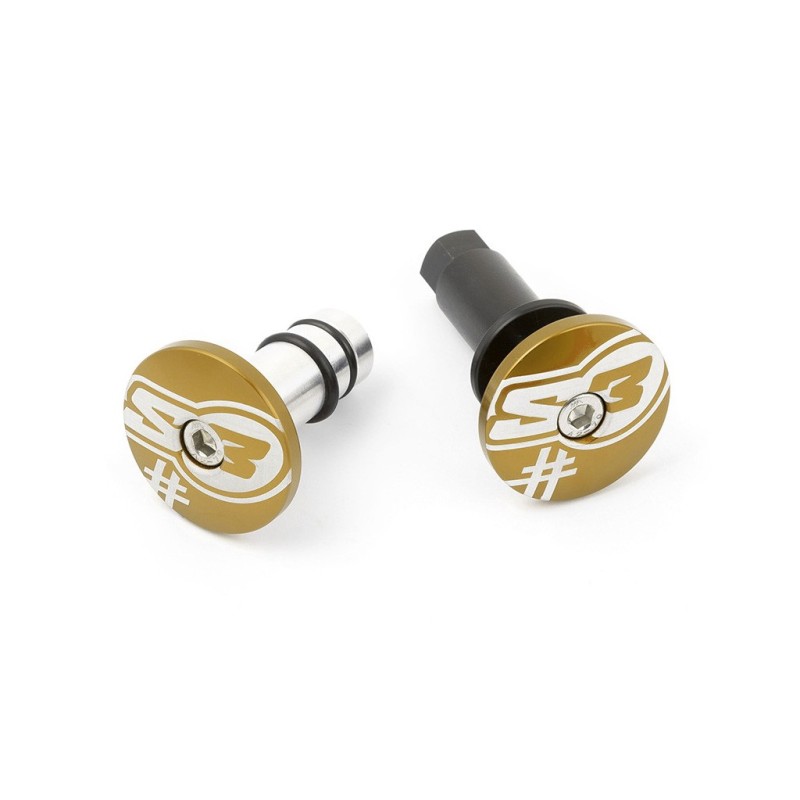 S3 ENDS " FIVE" GAS SIDE TURN, GOLD