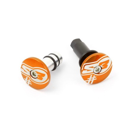 S3 ENDS " FIVE" GAS SIDE TURN, ORANGE