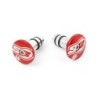 "S3 HANDLEBAR ENDS ""TOO"" RED"
