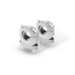 ADJUST. CLAMP SET SILVER COLOR +13