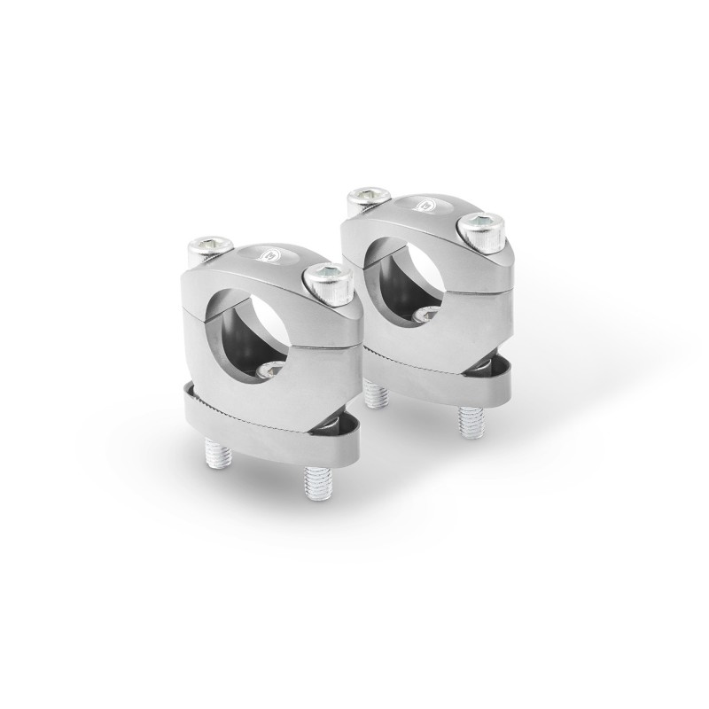 ADJUST. CLAMP SET SILVER COLOR +13
