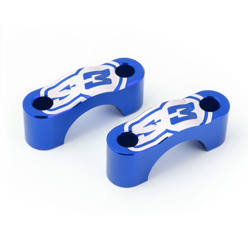 S3 HANDLEBAR CLAMPS FACTORY (X 2)