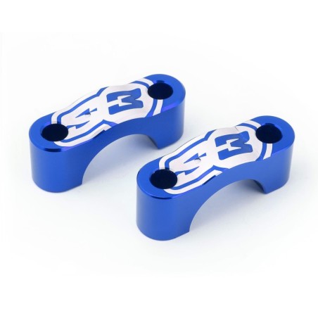 S3 HANDLEBAR CLAMPS FACTORY (X 2)