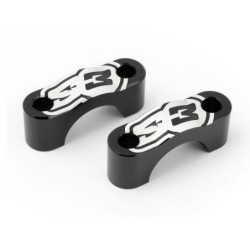 S3 HANDLEBAR CLAMPS FACTORY (X 2)
