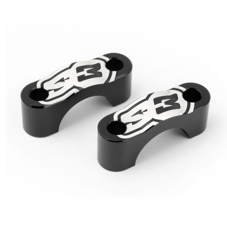 S3 HANDLEBAR CLAMPS FACTORY (X 2)
