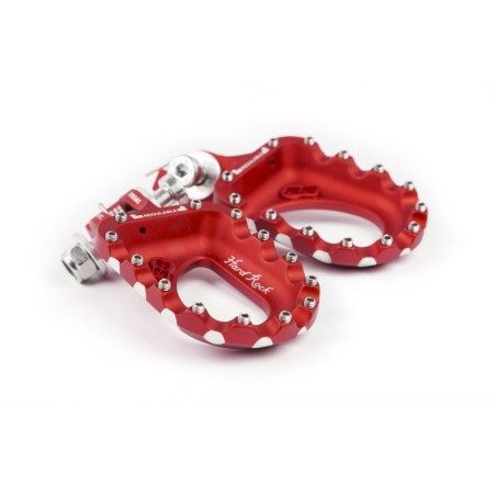 FOOTREST S3 HARDROCK ALUMINIUM RED