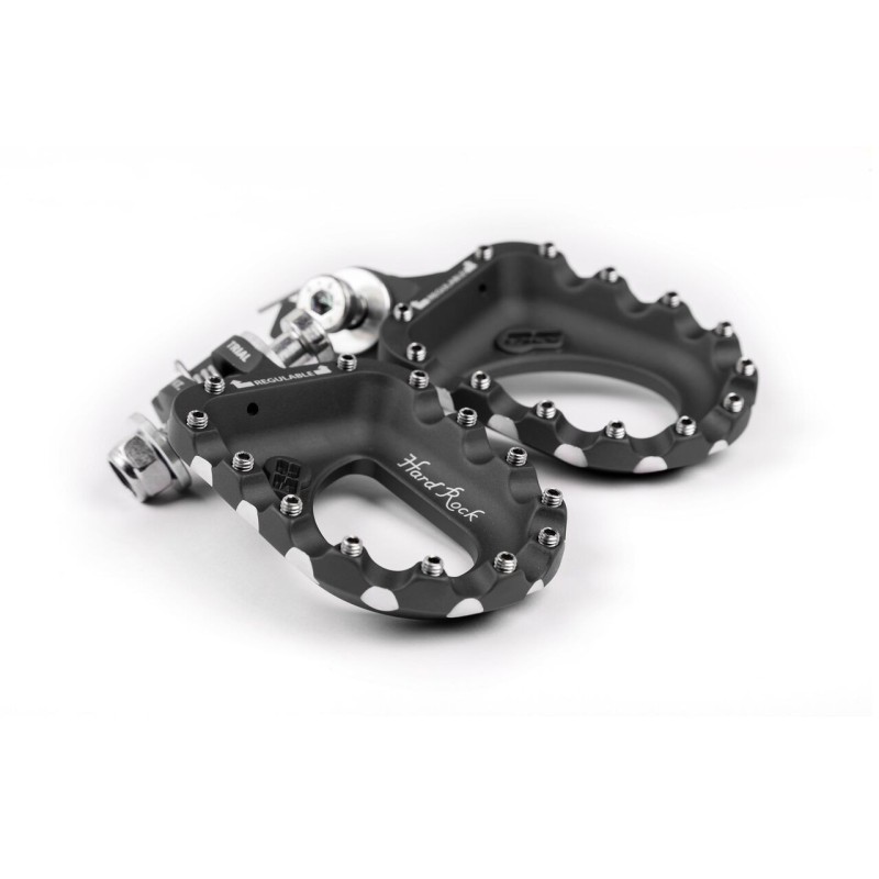FOOTREST S3 HARDROCK ALUMINIUM BLACK