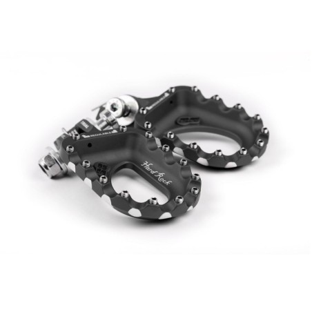 FOOTREST S3 HARDROCK ALUMINIUM BLACK