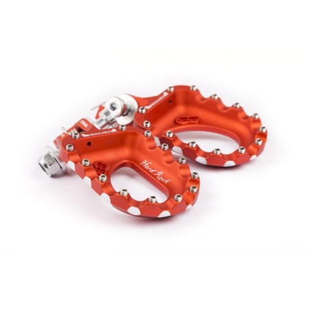 FOOTREST S3 HARDROCK ALUMINUM ORANGE