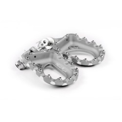 FOOTREST S3 HARDROCK ALUMINIUM SILVE