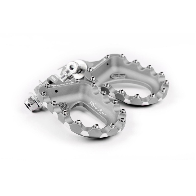 FOOTREST S3 HARDROCK ALUMINIUM SILVE