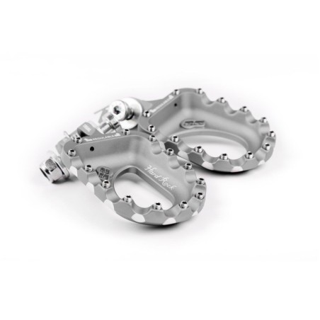 FOOTREST S3 HARDROCK ALUMINIUM SILVE