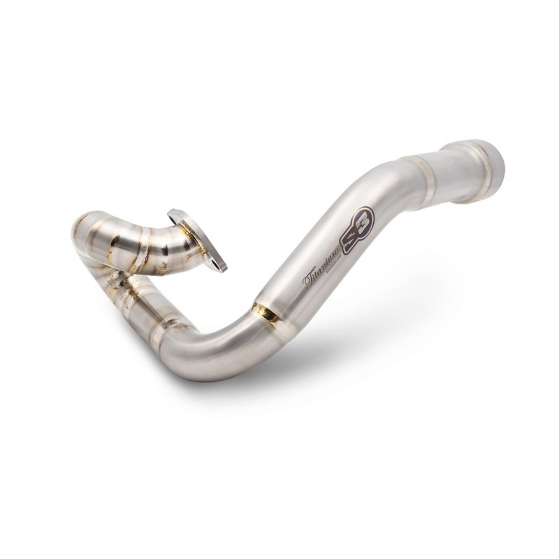 EXHAUST PIPE TITAN EVO RACING LONG
